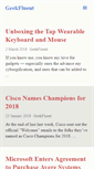 Mobile Screenshot of geekfluent.com